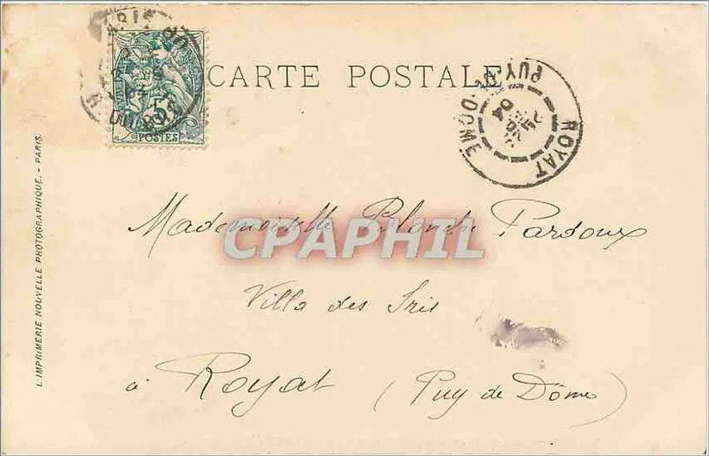Manöver im Osten — Grand'Halte — A. Lartéau — Salon 1904 - Rückseite