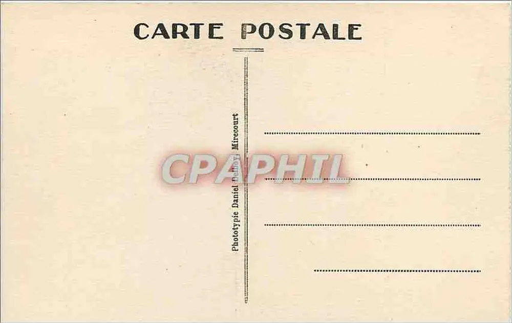 Dijon — Place François Rude — Le Bareusey — D.D. - Verso