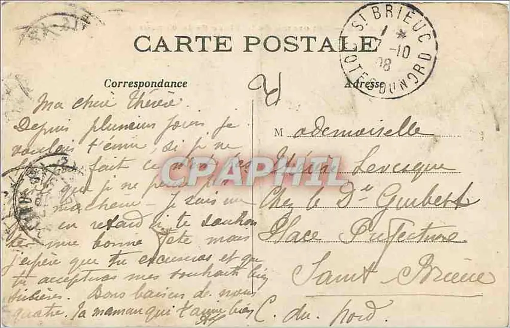 Paris — Panorama da Place de la Concorde — C.M. n°688 - Verso
