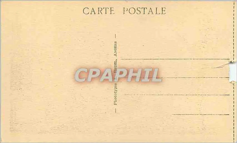 St-Quay-Portrieux (Côte-d'Armor) — Die Strände und die Pointe de l'Isnin — Phototypie Brueil, Angers - Rückseite