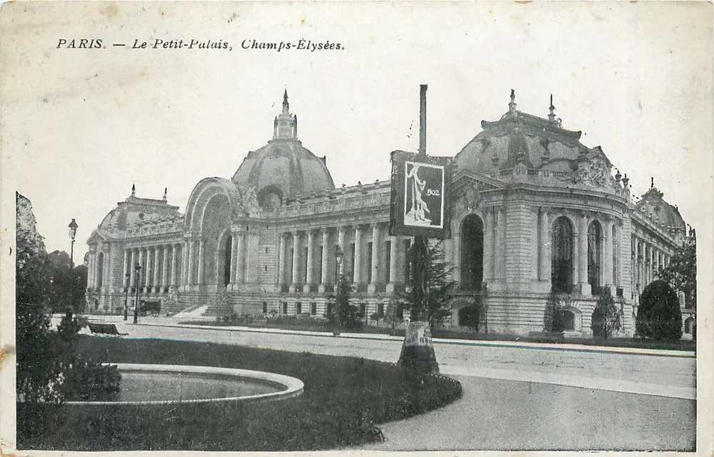Paris — O Petit-Palais, Champs-Élysées — editor desconhecido, número de série não visível - Frente
