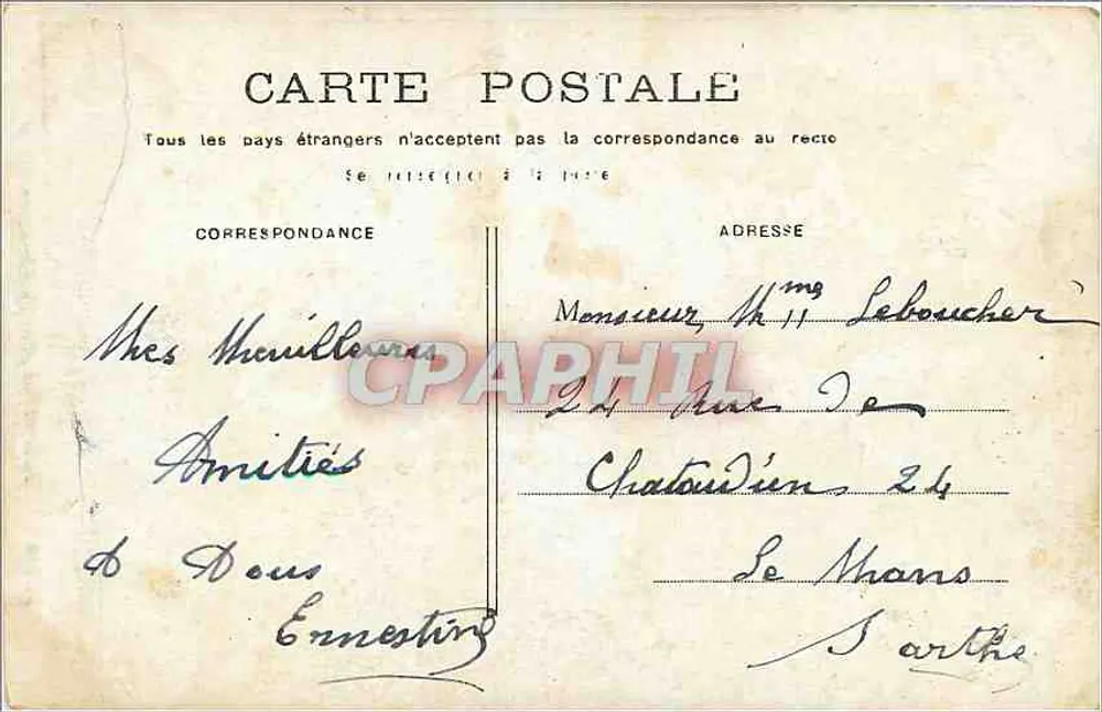 Paris — Funicular de Montmartre — Editor L'Annonciation - Verso