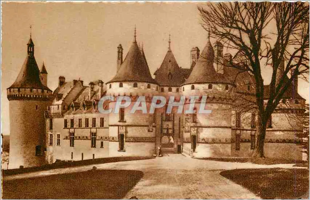 Castelo de Chaumont-sur-Loire — Monumento histórico séculos XIV e XV — Editor: J. BAILLY, n° 29 - Frente