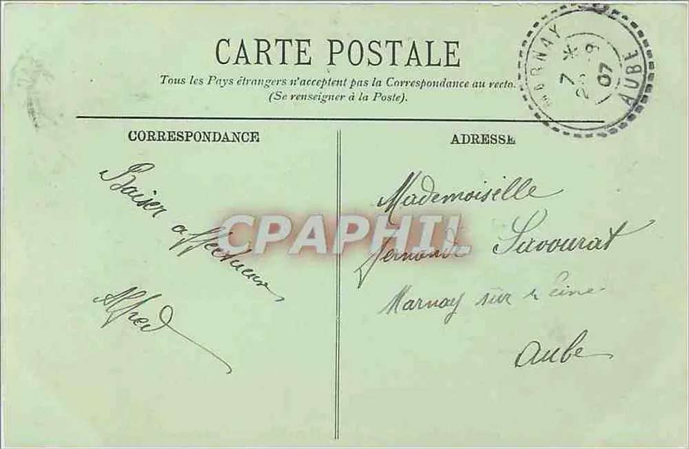 Fontainebleau — La Forêt — La Dame-Jeanne — LL. — n°176 - Verso