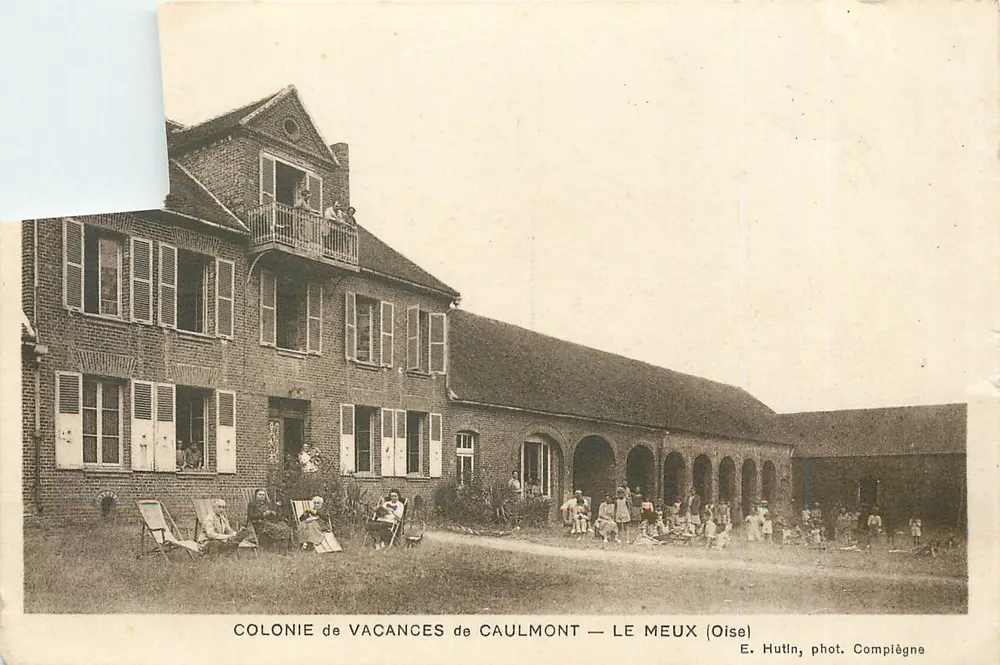 휴양소 Caulmont — 레 메우 (오이스) — E. Hutin, 사진 Compiègne - 앞면
