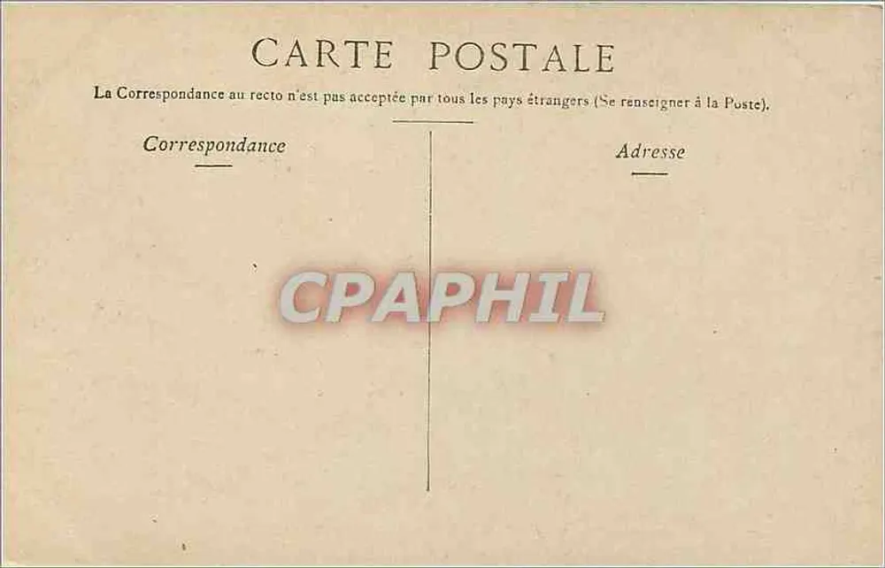 Vichy — Salle des Fêtes du Casino - Verso
