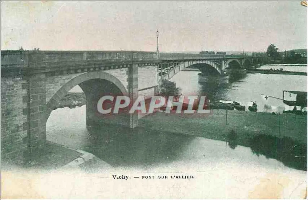 Vichy — Ponte sobre o Allier - Frente