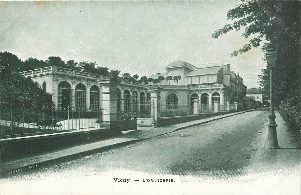 Vichy — A Orangerie — Editor L. Taïrck, Paris - Frente