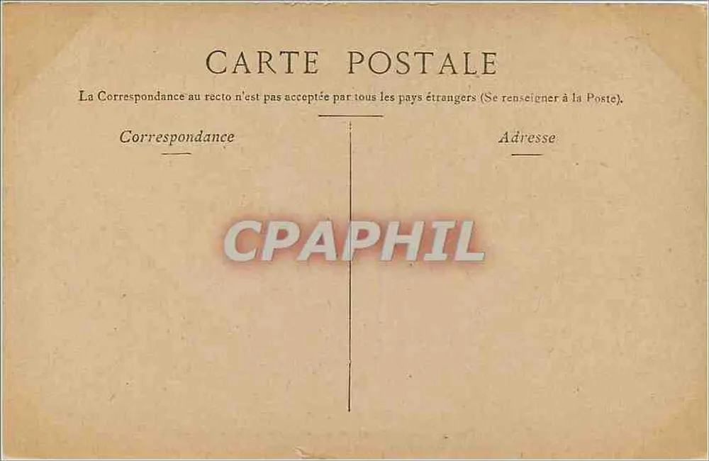 Vichy — Estabelecimento das Fontes Lardy — MJ. Staergn, Paris - Verso