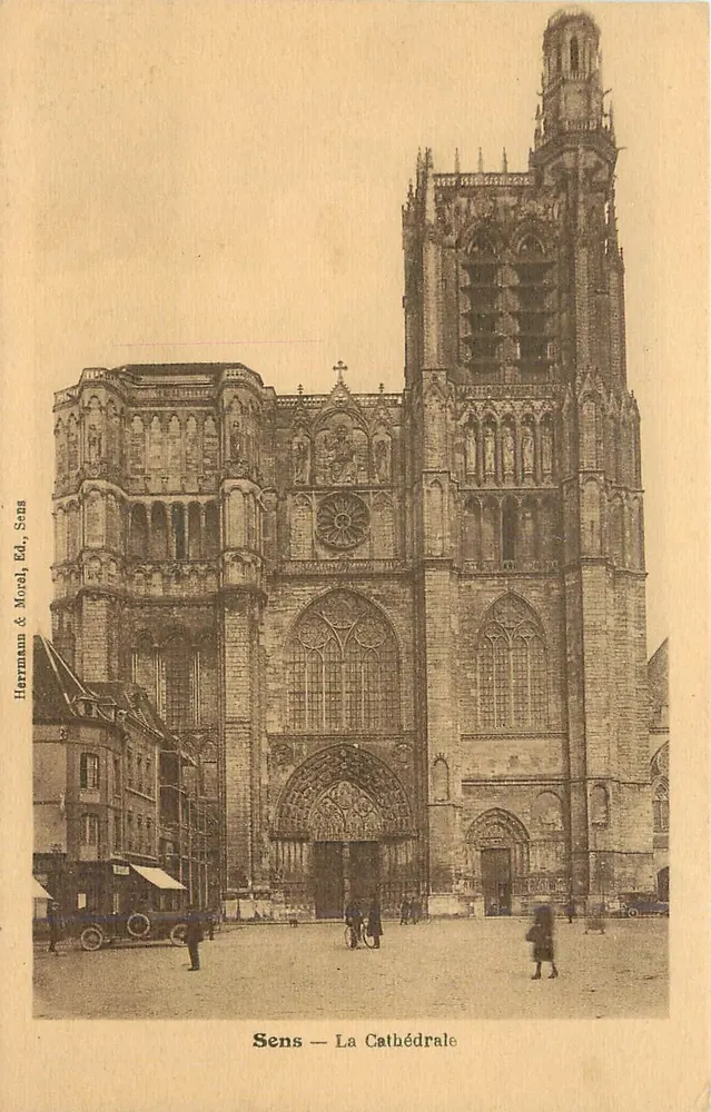 Sens — A Catedral — Heyrmann & Morel, Ed. Sens - Frente