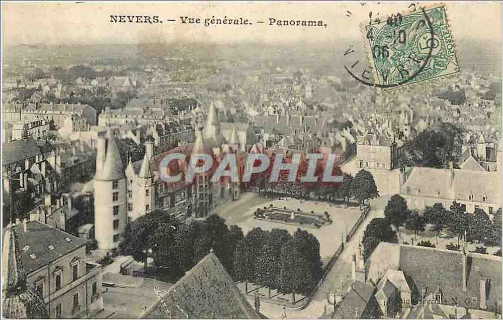 Nevers — Vista geral — Panorama - Frente