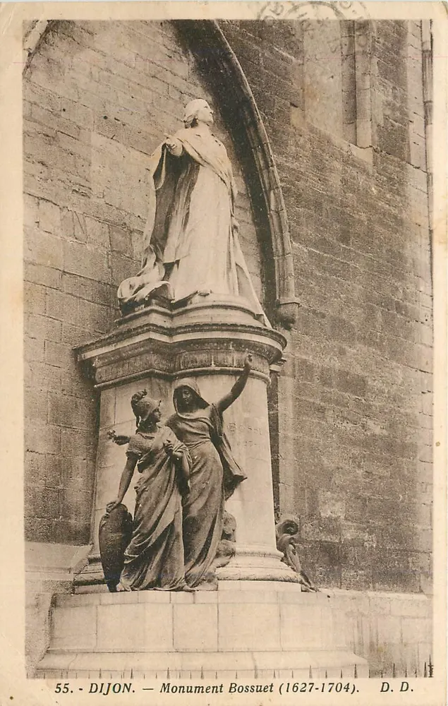 Dijon — Monumento Bossuet (1627-1704) — D.D. - Frente
