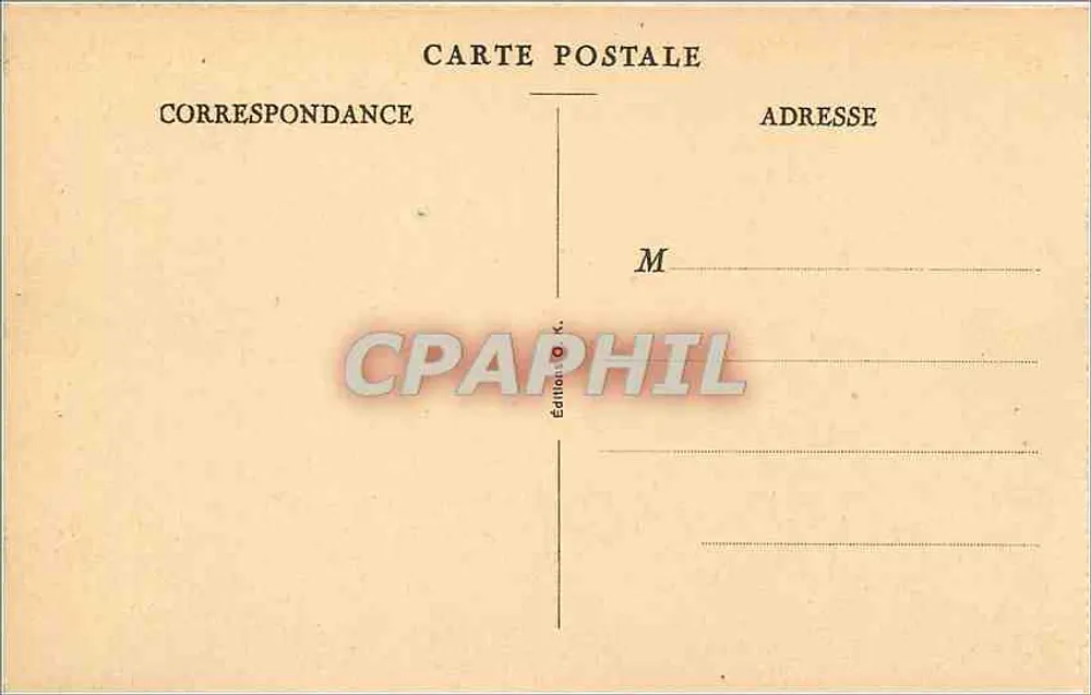 Vézelay — A rua do Pontot - Verso
