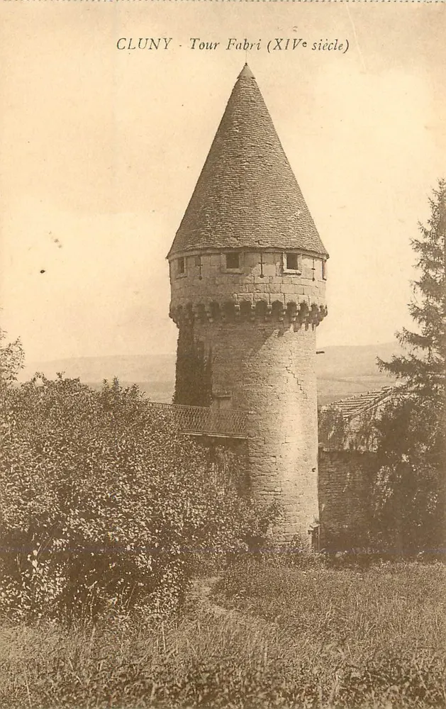 Cluny - Torre Fabri (século XIV) - Frente