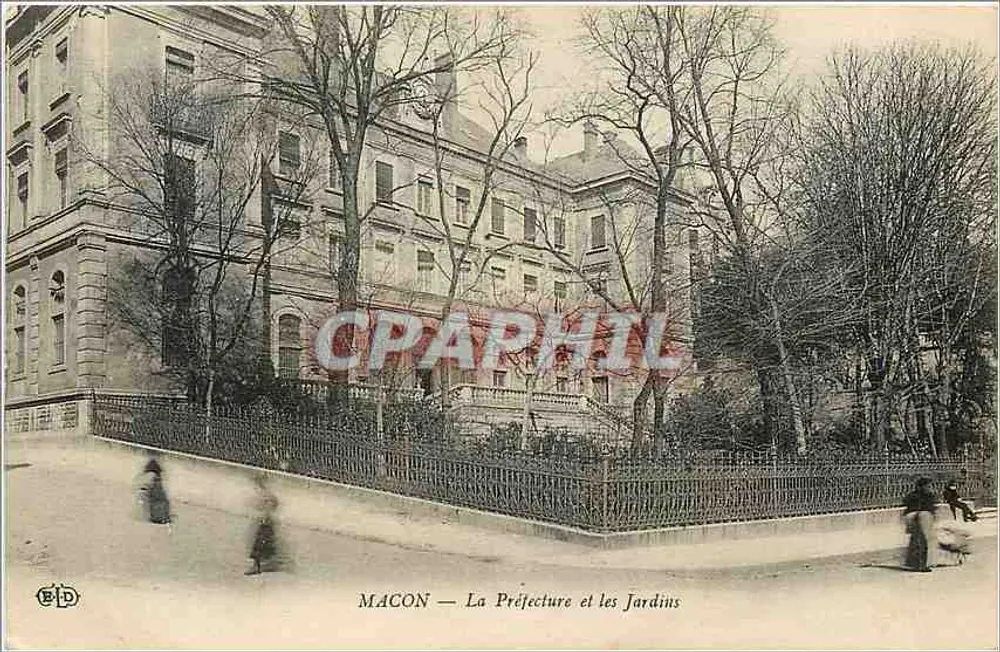 Macon — Prefektura i Ogrody — Wydawca EBD - Awers