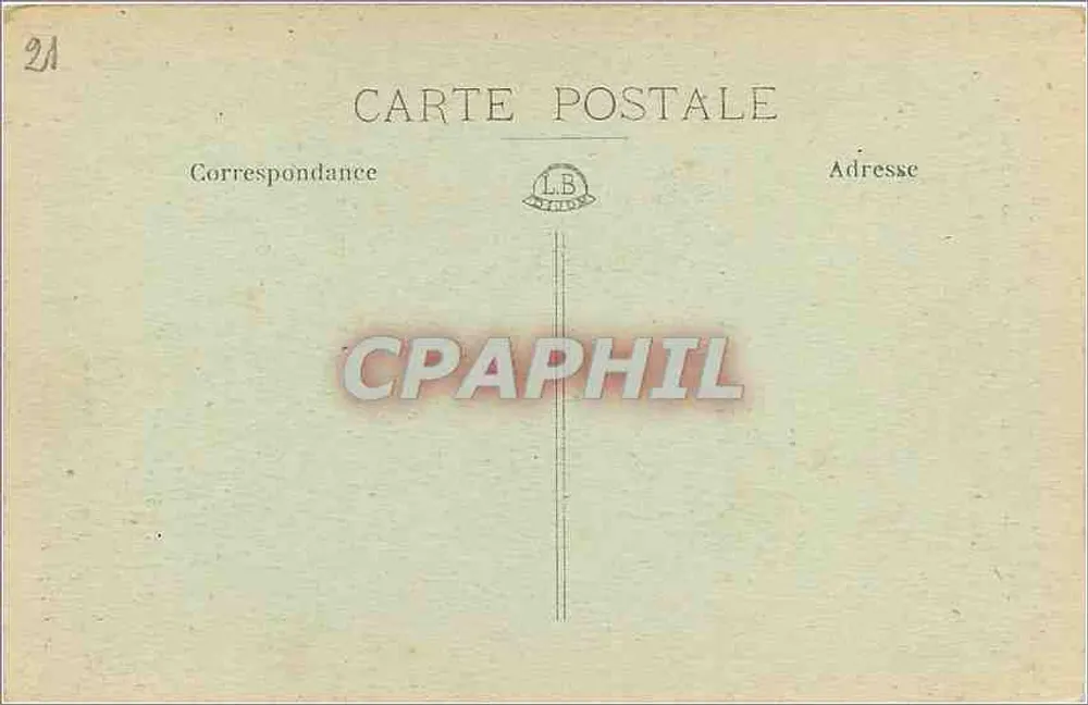 Dijon — Fonte « Jeunesses » — R. L. Depoiss - Verso