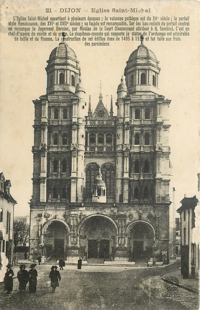 Dijon — Katedra św. Michała — I. Złożone - Awers