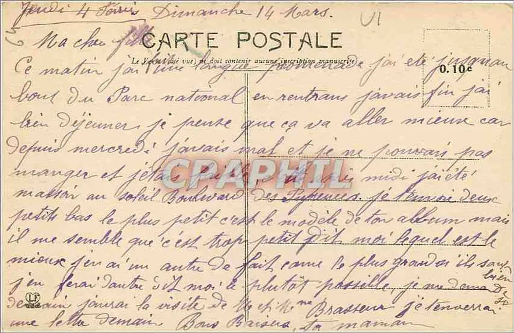Jurançon, vista dal Boulevard des Pyrénées — Les Basses Pyrénées — Fototipia Labouche Frères, Toulouse, n°37 - Verso