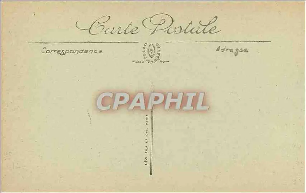 Biarritz — Vue prise de la Grotte du Phare — LL. — N° 208 - Verso