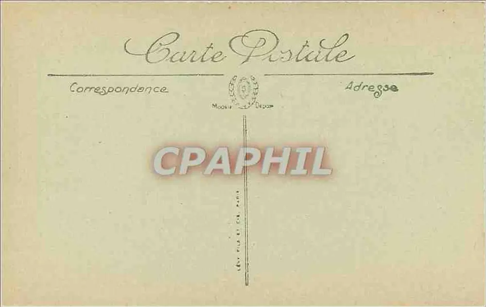 Biarritz — El Puerto de los Pescadores — LL. — N° 114 - Reverso