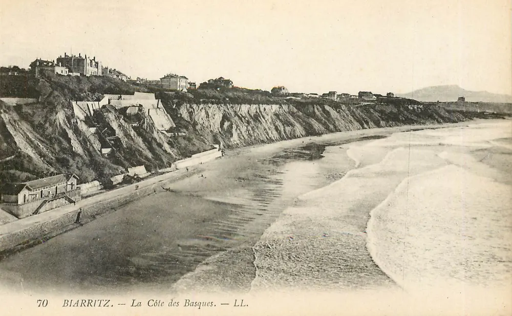 Biarritz — A Costa dos Bascos — LL. n°70 - Frente