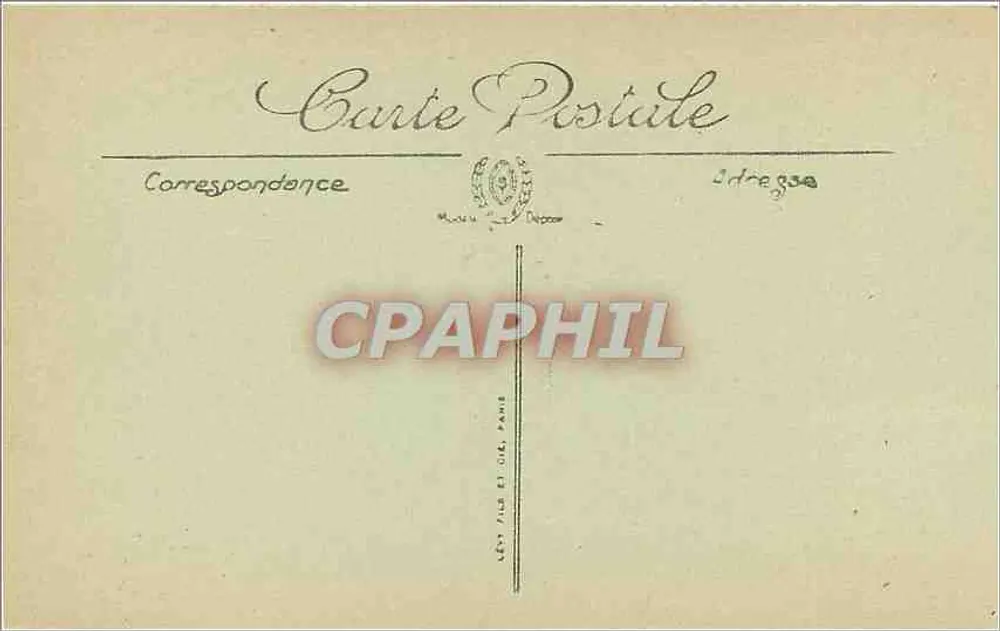Biarritz — Schloss der Königin Nathalie — LL. — 187 - Rückseite