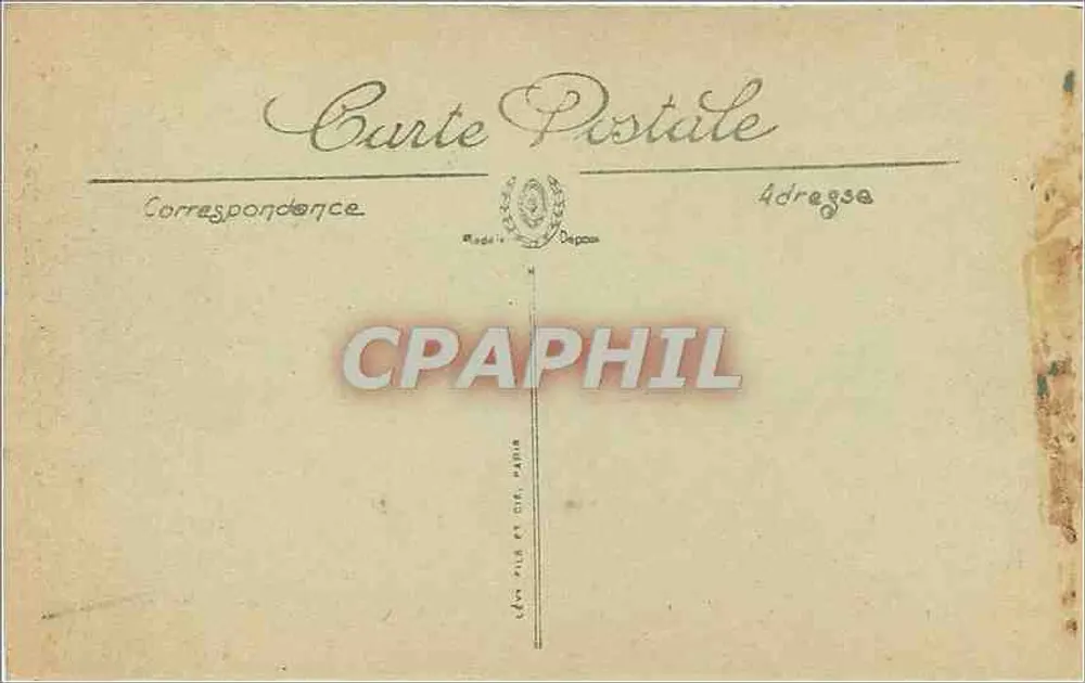 Biarritz — Ein Stück vom Strand — Hotels Regina und du Palais — L.L. - Rückseite