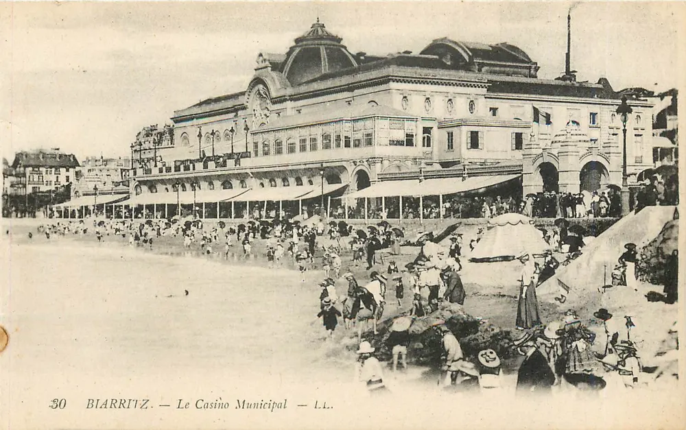 Biarritz — Le Casino Municipal — L.L. n°30 - Recto