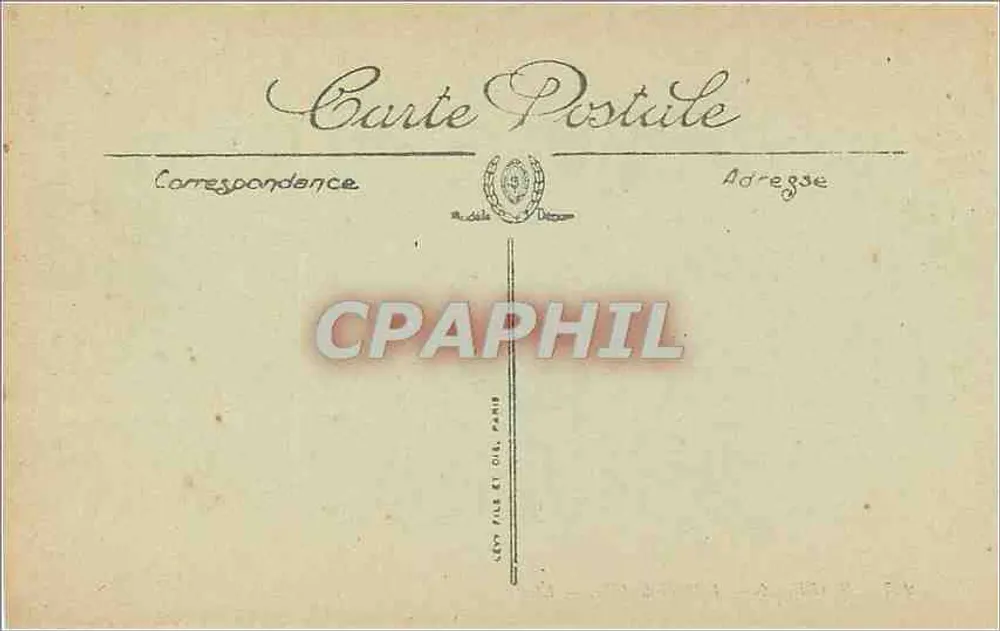 Biarritz — O Palácio de Ville — LL. — N° 227 - Verso
