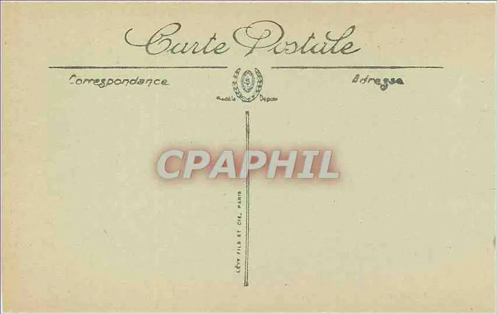 Biarritz — Place de la Liberté et Gare du B.A.B. — LL. - Verso