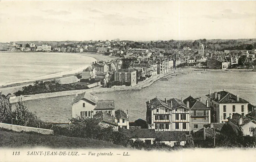 Saint-Jean-de-Luz — Vista geral — LL. n° 113 - Frente