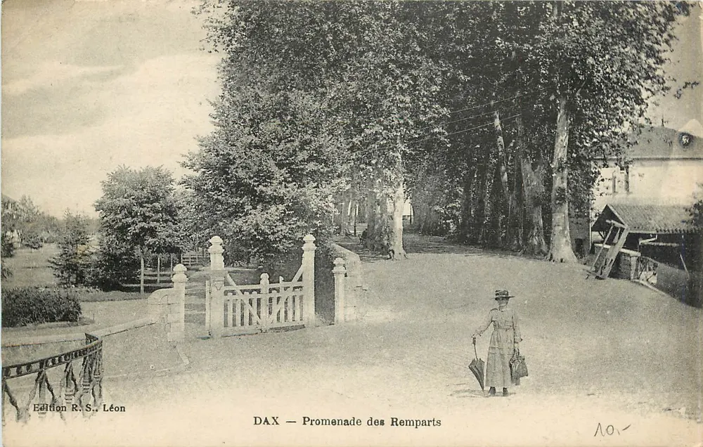 DAX — Promenade dei Remparts — Edizione R.S. Léon - Recto