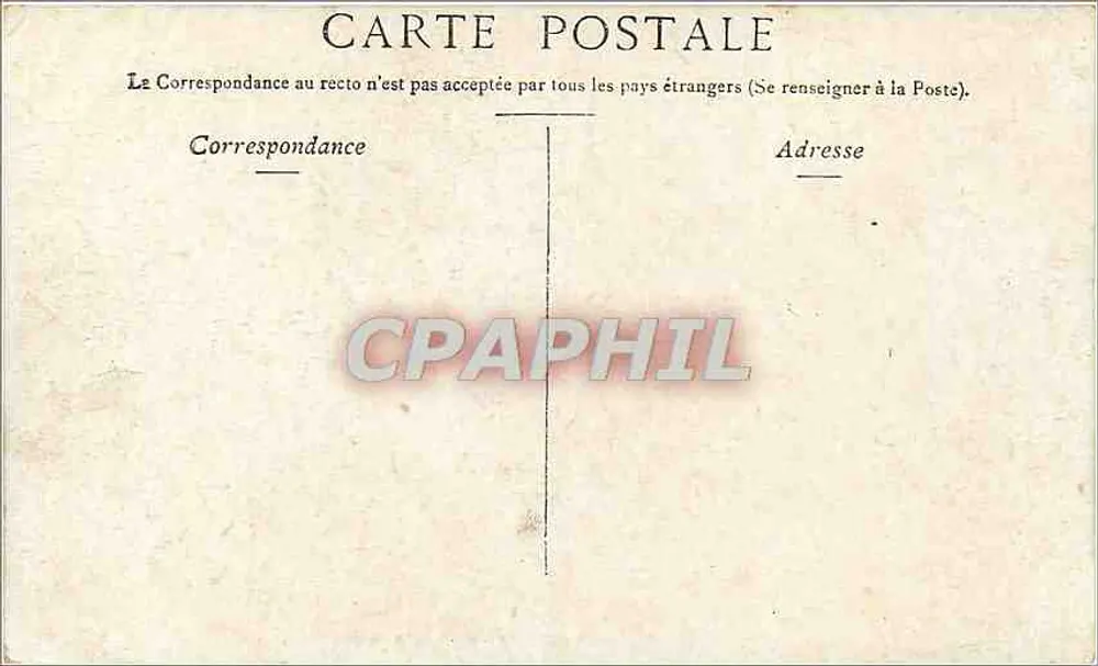 Bordeaux - As colunas rostrais — STRECK, 104, Paris - Verso