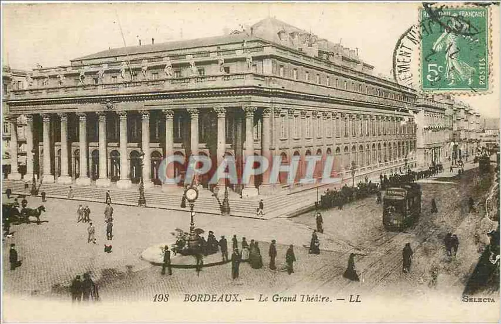 Bordeaux — O Grande Teatro — LL — Selecta - Frente