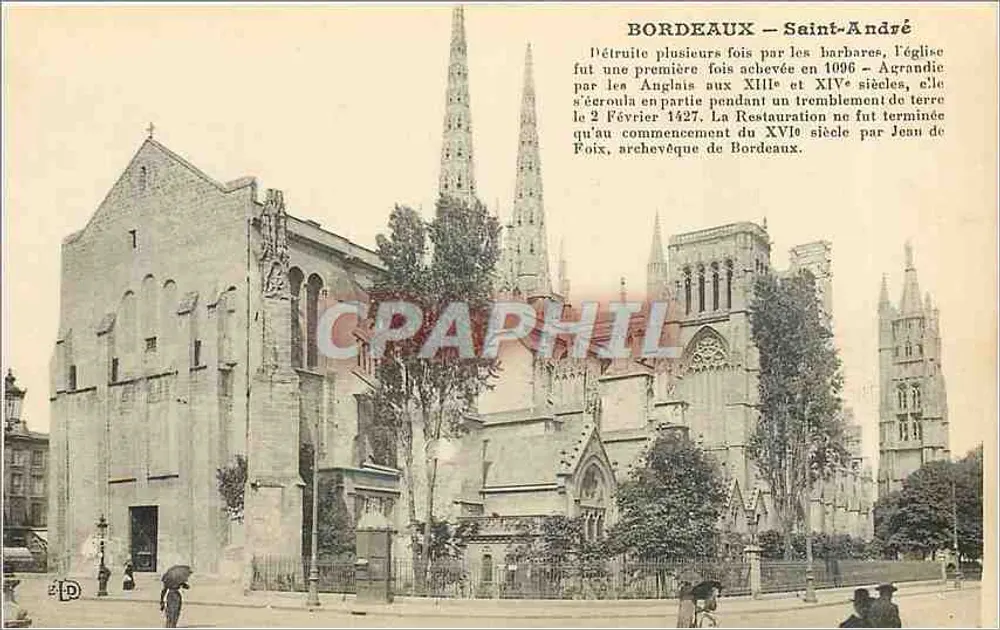 Bordeaux — Saint-André — Kościół - Awers