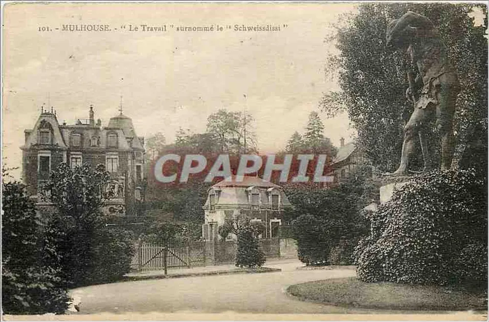 Mulhouse - "Das Werk" genannt "Schweissdissi" — n° 101 - Vorderseite