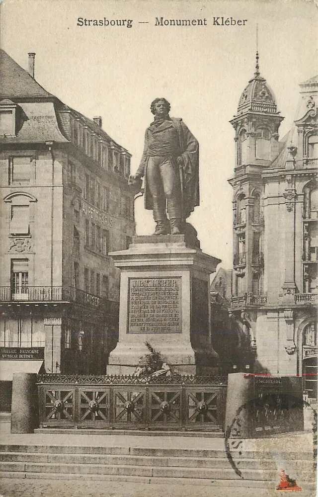Strasburg — Monument Kléber — Felix Luth, éditeur - Awers