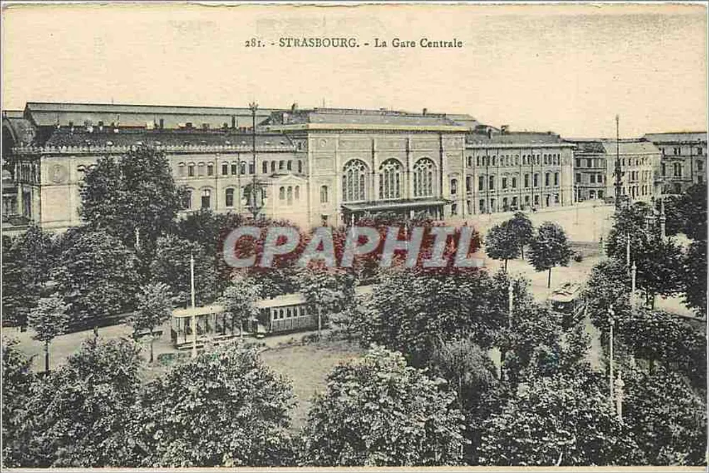 Strasbourg — Gare Central — n° 281 - Awers