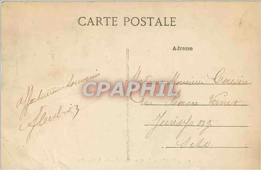 Angers — A Estação Saint-Laud — L. V., fot. 71 - Verso