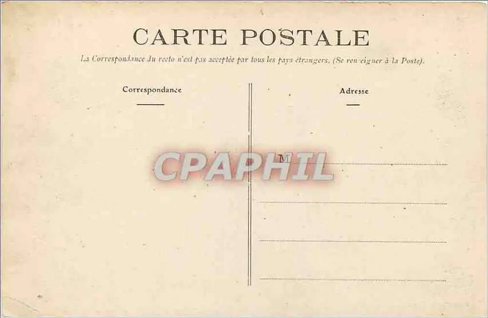 Les Sables-d'Olonne - Rochas à maré baixa — Fototipia Vassellier, Nantes, n° 545 - Verso