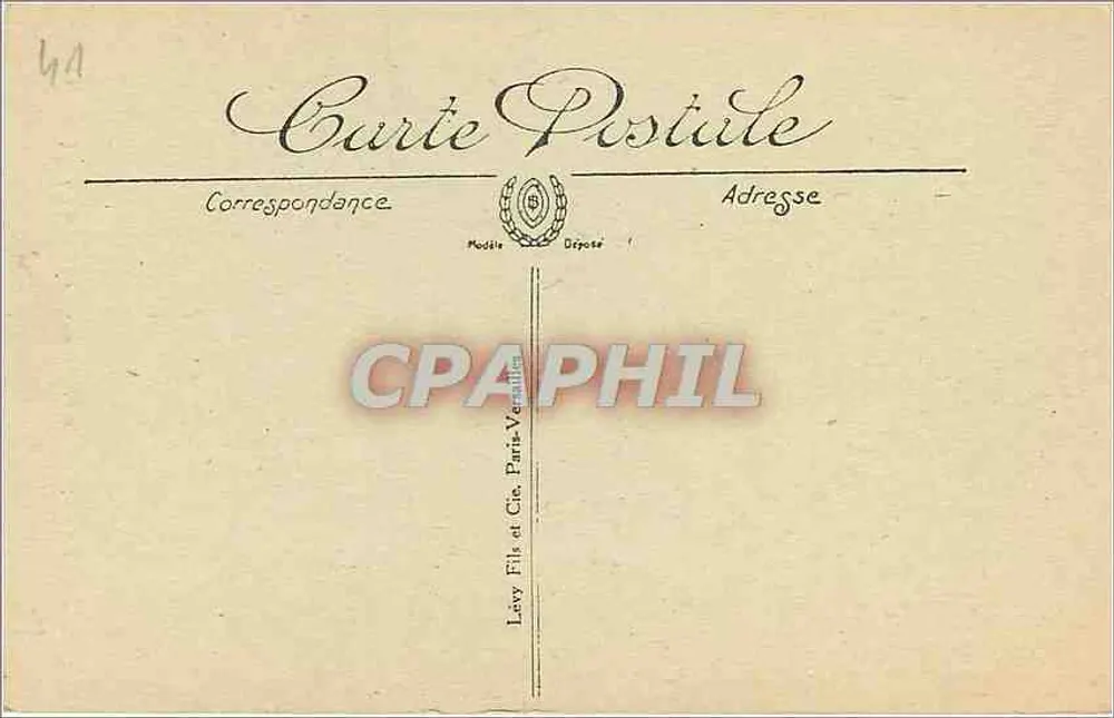 Cheverny — Le Château — Détail d'Escalier — 11 - Verso