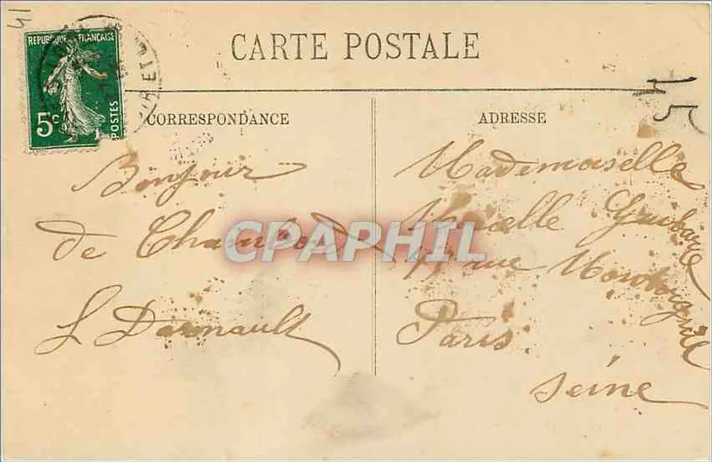 Chambord — Le Château — L'Aile François Ier — LL - Verso