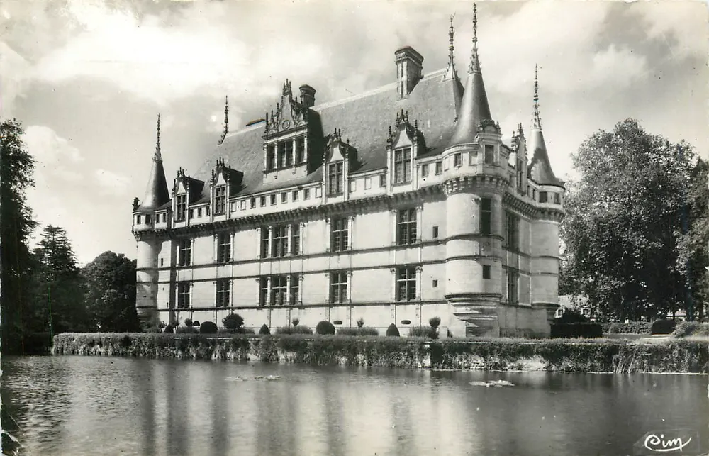 Azay-le-Rideau — Le Château (XVIe s.) — Photographie Véritable - Recto