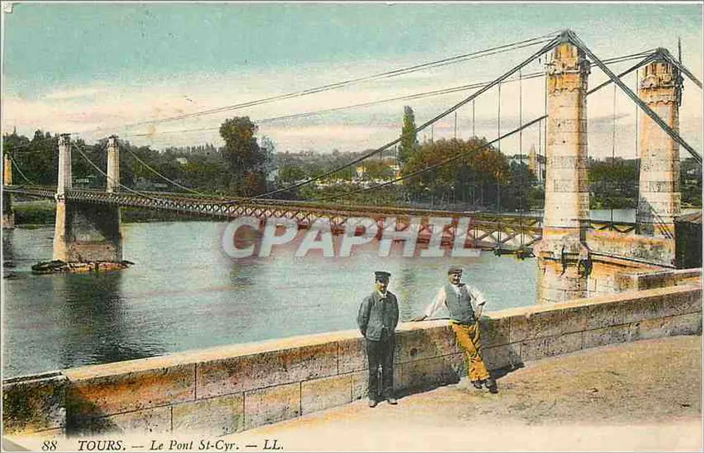 Tours — O Ponte St-Cyr — LL. - Frente