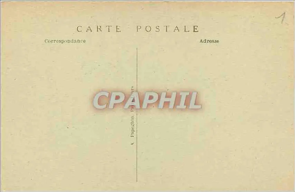 Tours (Loire-et-Loire) — Cathédrale Saint-Gatien — A.P. n°121 - Verso
