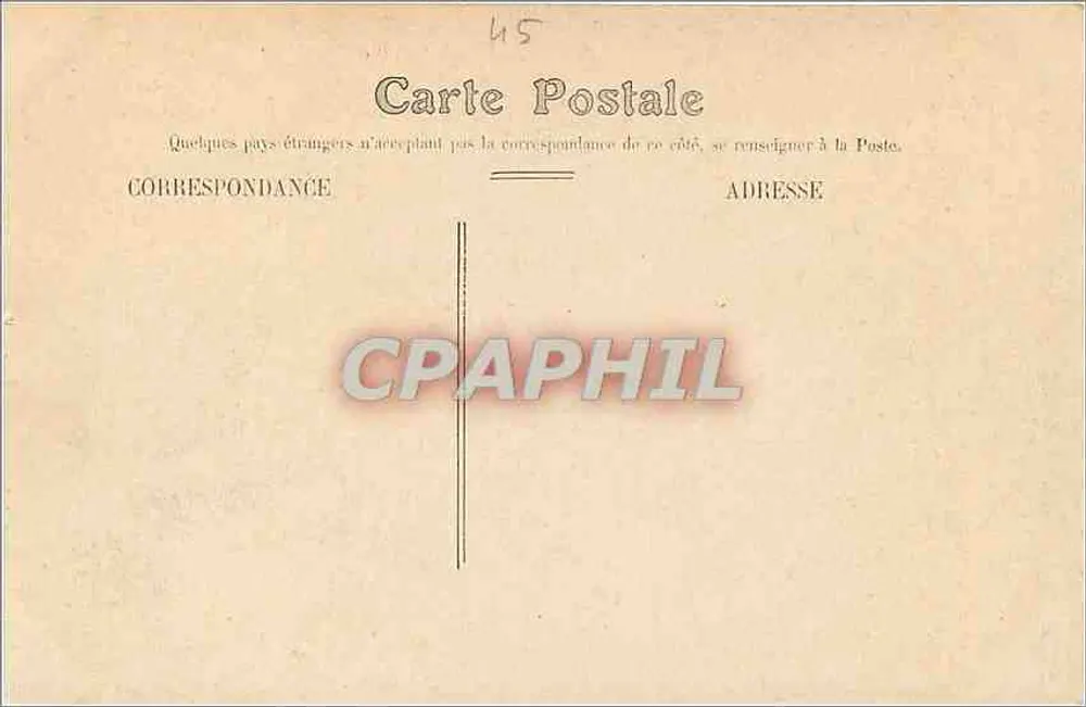 Montargis — Hotel de Ville. - Verso