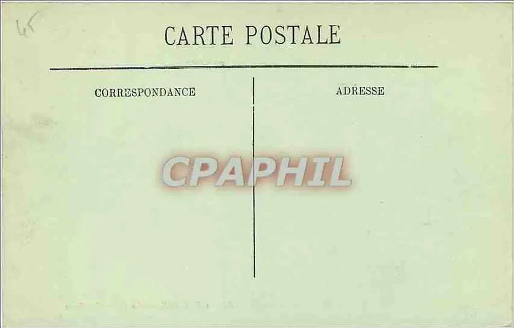 Orléans — La Place Gambetta und die Kirche Saint-Paterne — LL. - Rückseite