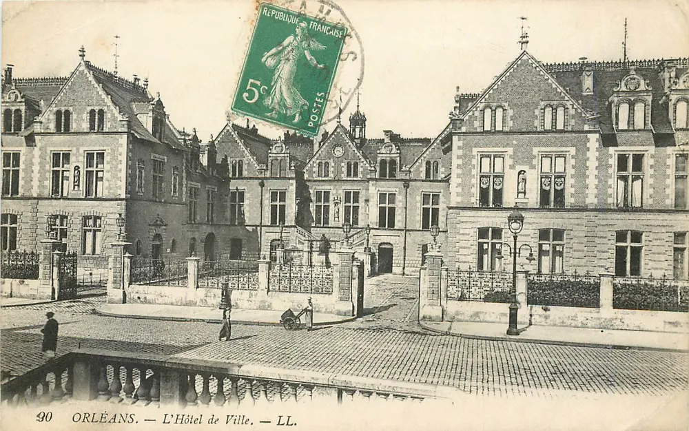 Orléans — O Hotel de Ville — LL. n°90 - Frente