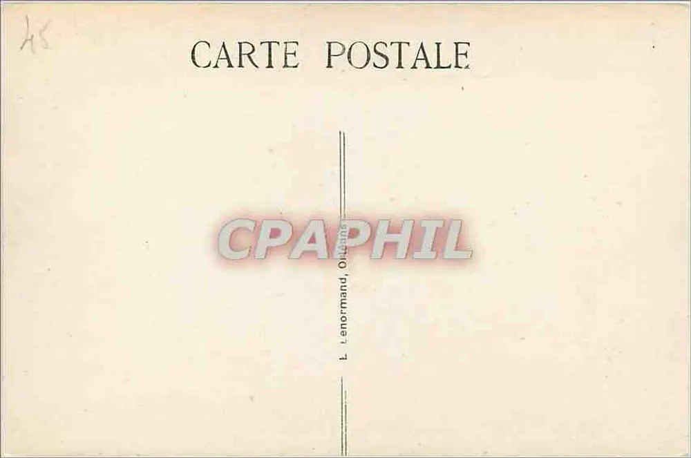 Orléans. Square Albert 1er — Rue de la République, Hôtel du Berry — éditeur Lanormand - Verso