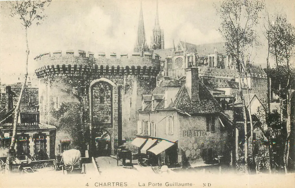 Chartres — A Porta Guillaume — editor Lew & Neurdein, n°4 - Frente